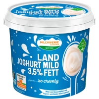 Weideglück Landjoghurt mild 3,5% 1000g