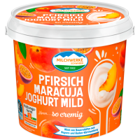 Weideglück Fruchtjoghurt Pfirsich-Maracuja 3,5% 1000g