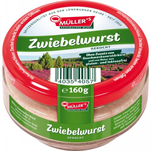 Müllers Zwiebelwurst 160g