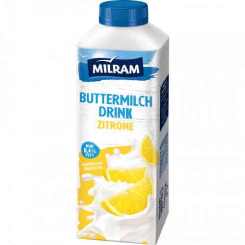 Milram Buttermilch Drink Zitrone 750g