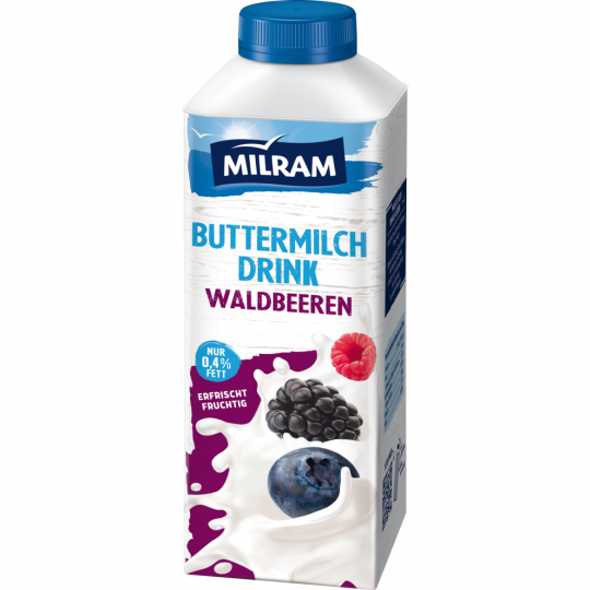 Milram Buttermilch Drink Waldbeer 750 g