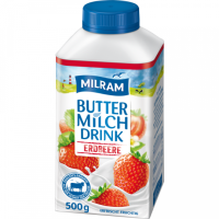 Milram Buttermilch Drink Erdbeere 500 g