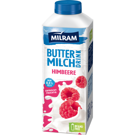 Milram Frucht Butterm.Himb.750g