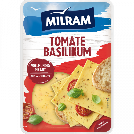 Milram Tomate-Basilikum-Käse 50% Rahmstufe 150g