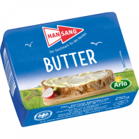 Hansano deutsche Markenbutter mildgesäuert 250g
