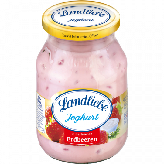 Landliebe Joghurt mit erlesenen Erdbeeren 500g