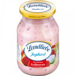 Landliebe Joghurt mit erlesenen Erdbeeren 500g
