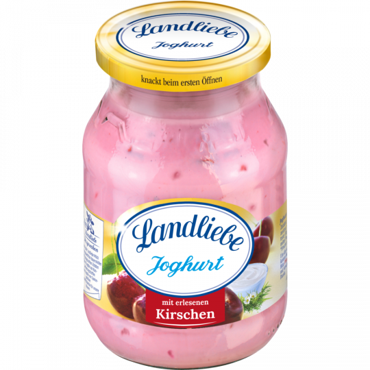 Landliebe Joghurt mit erlesenen Schwarzkirschen 500g