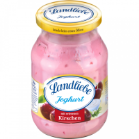 Landliebe Joghurt mit erlesenen Schwarzkirschen 500g