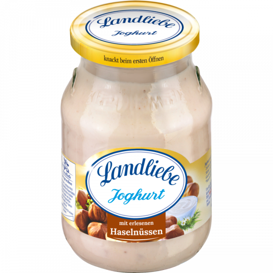 Landliebe Joghurt mit erlesenen Haselnüssen 500g