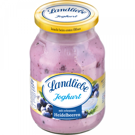 Landliebe Joghurt mit erlesenen Heidelbeer 500g