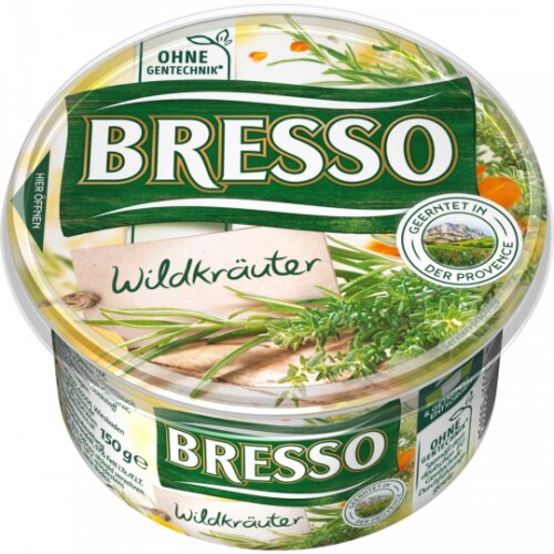 Bresso Wildkräuter 57% Fett i.Tr.150g