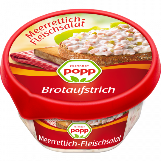 Popp Brotaufstrich Meerrettich 150g