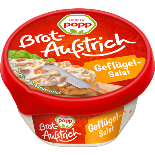 Popp Brotaufstrich Geflügel 150g