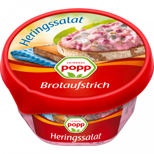 Popp Brotaufstrich Roter Hering 150g