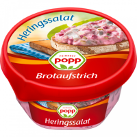 Popp Brotaufstrich Roter Hering 150g