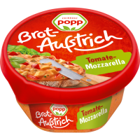 Popp Brotaufstrich Tomate Mozzarella 150g