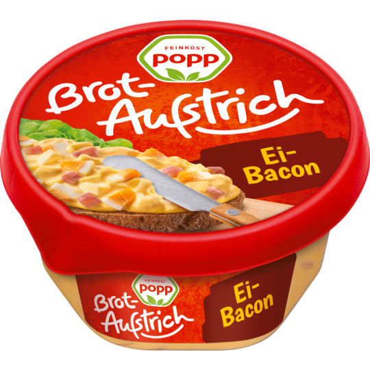 Popp Brotaufstrich Ei & Bacon 150g