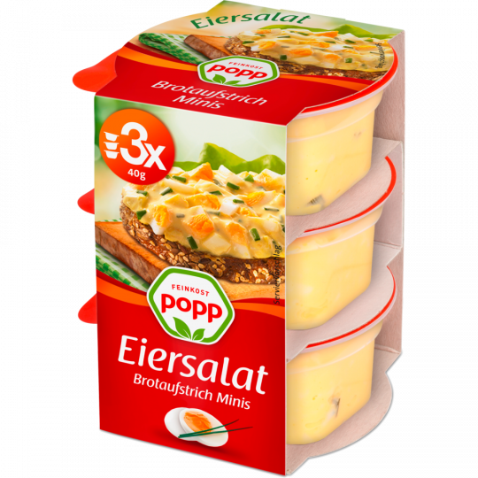 Popp Eiersalat 3er 40g