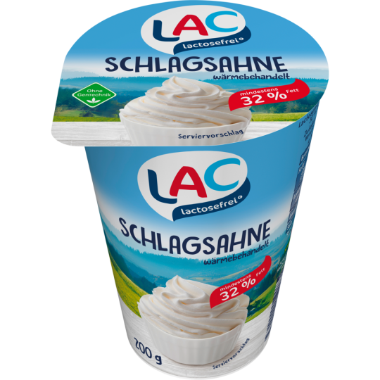 Schwarzwaldmilch lactosefrei Sahne 32% 200g