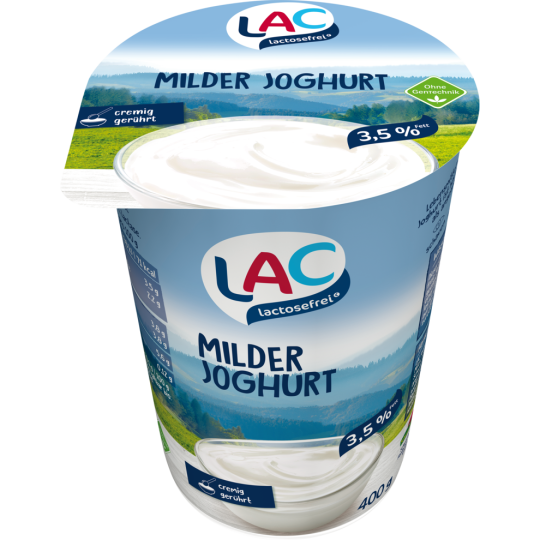 Schwarzwaldmilch lactosefrei Joghurt mild 400g