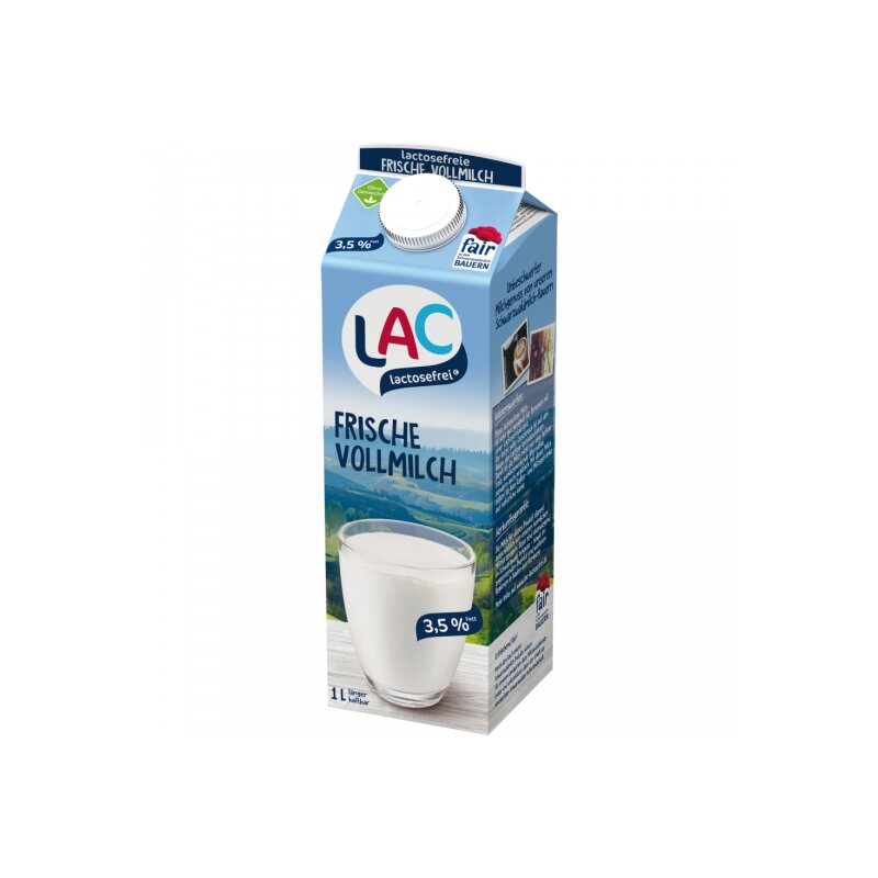 Schwarzwaldmilch lactosefrei Vollmilch 3,5% 1l - Lebensmittel-Versand