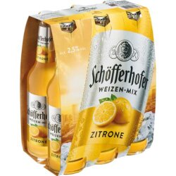 Schöfferhofer Weizen Zitrone 6er 0,33l