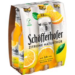 Schöfferhofer Weizen Zitrone 6er 0,33l