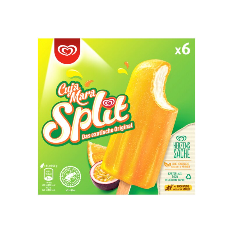 Langnese Cuja Mara Split 6er 504ml LebensmittelVersand.eu Lebens