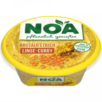 NOA Brotaufstrich Linse-Curry 175g