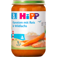 Hipp Karott-Reis-Lachs 220g