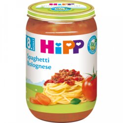 Bio Hipp Menü Spaghetti Bolognese ab dem 8.Monat 220g