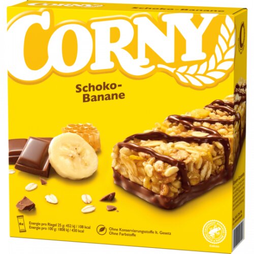 Corny Schoko Banane 6ST 150g