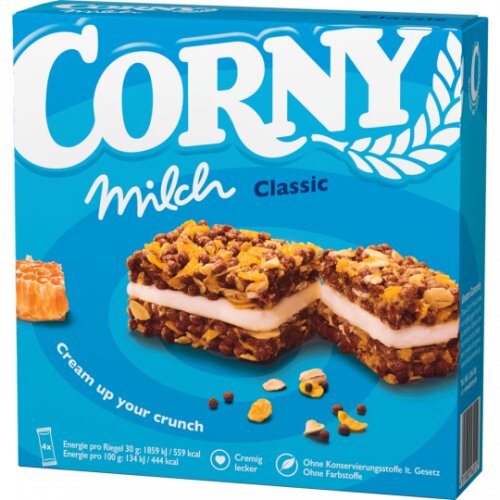 Corny Milch 4ST 120g