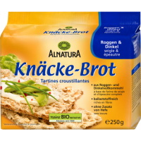 Bio Alnatura Knäckebrot Roggen & Dinkel 250g