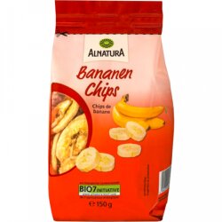 Bio Alnatura Bananen Chips 150g