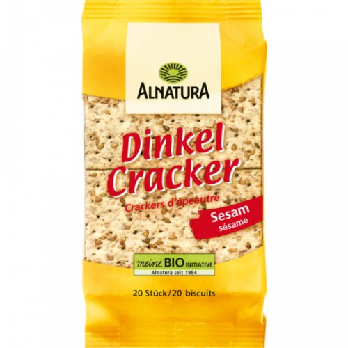 Bio Alnatura Dinkel Cracker Sesam 100g