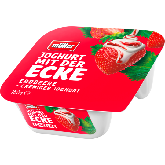 Müller Schlemmer Joghurt Erdbeere 150g