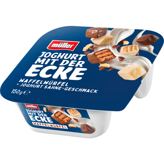 Müller Knusper Joghurt Waffelwürfel 150g