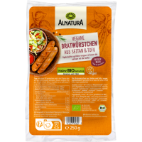 Bio Alnatura Vegetarische Bratwürstchen 250g
