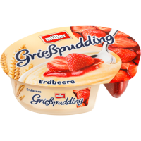 Müller Grießpudding Erdbeere 160g