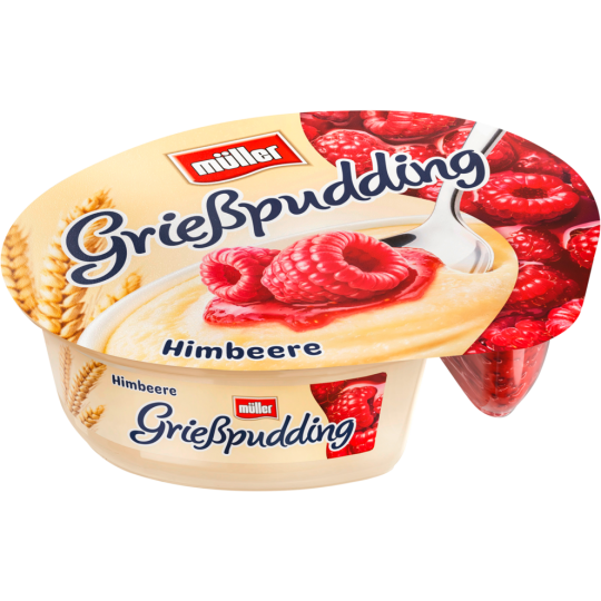 Müller Grießpudding Himbeer 160g