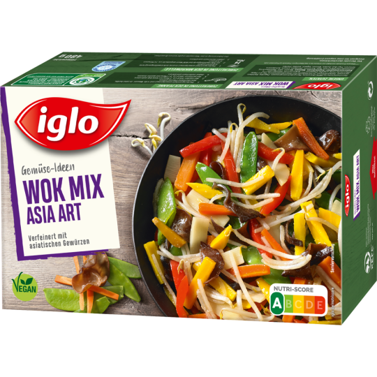 Iglo Gemüse Ideen Asia Wok Mix 480g