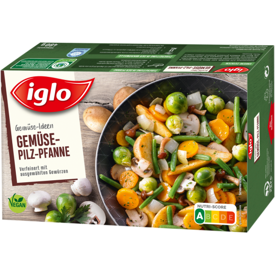 Iglo Gemüse Ideen Gemüse-Pilzpfanne 480g