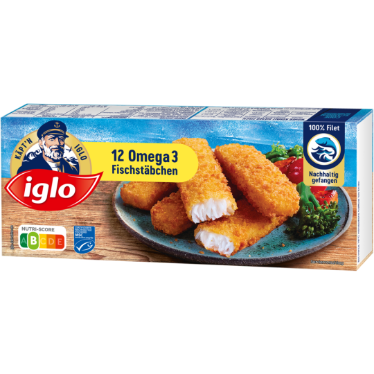 Iglo Fischstäbchen Omega3 360g