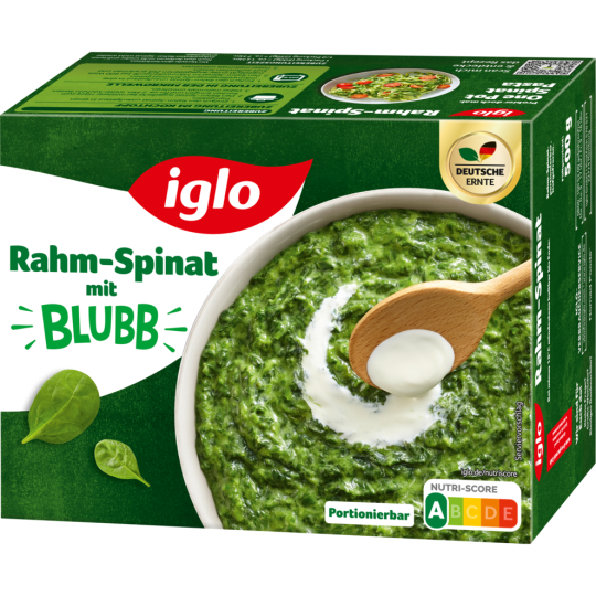 Iglo Rahm Spinat 500g