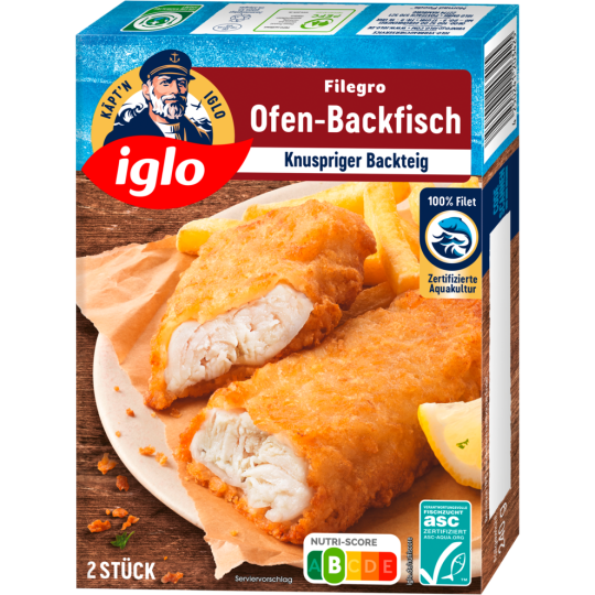 Iglo Filegro Ofen Backfisch 240g