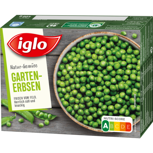 Iglo Feld Frisch Gartenerbsen 400g
