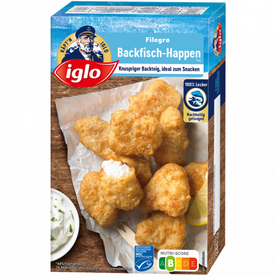 Iglo Filegro Backfisch-Happen 245g