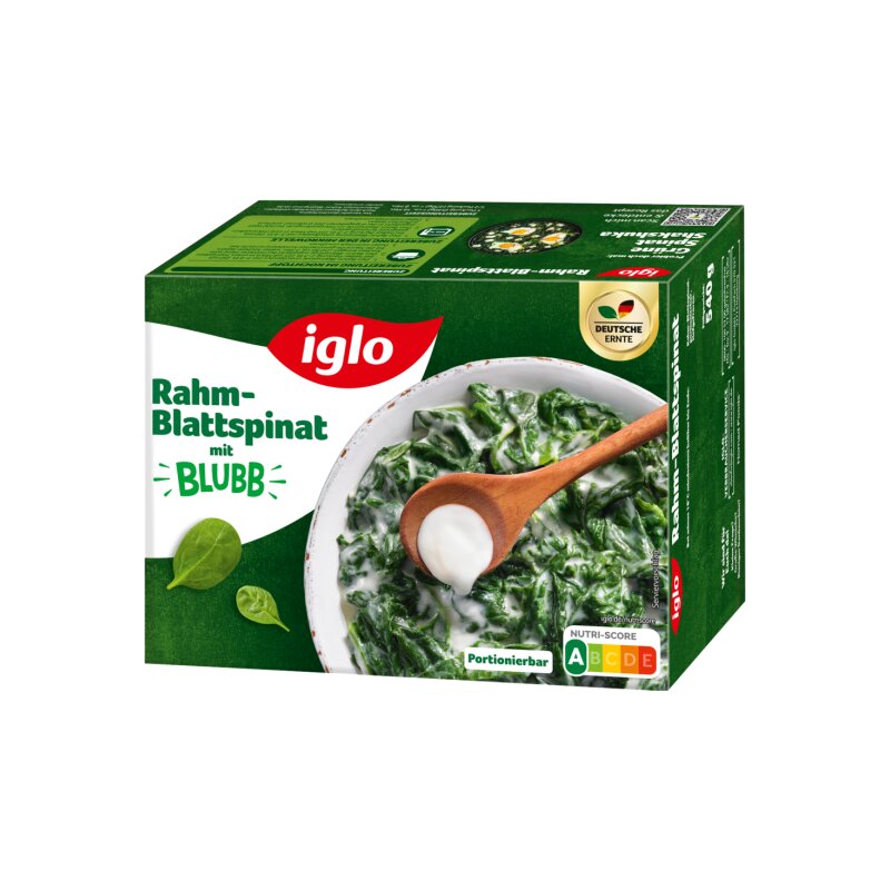 Iglo Rahmblattspinat 540g - Lebensmittel-Versand.eu | Food online